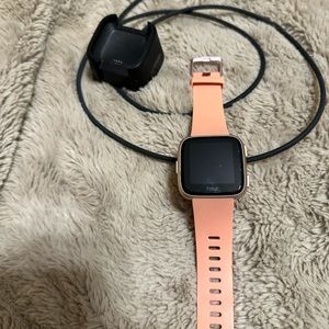 Fit Bit Versa 2 Smart Watch with charger